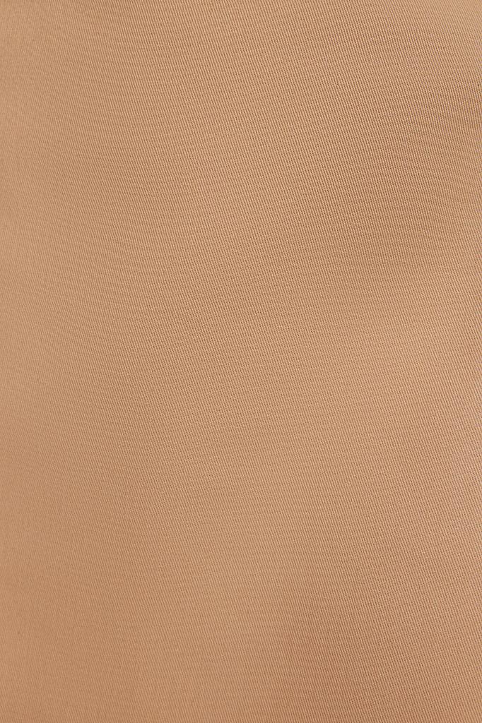 Women's Style Skirt Mink High Waist A-Line Mini Length Woven Skirt