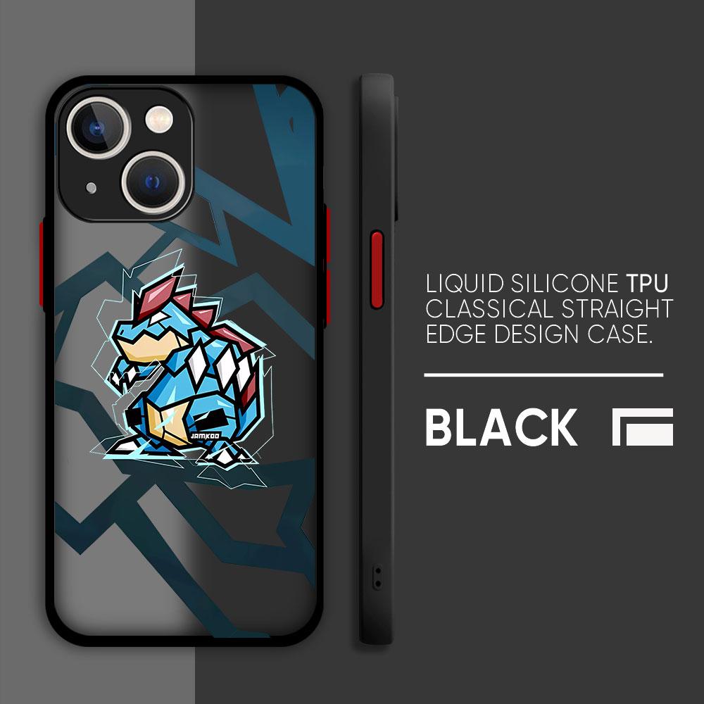 Retro Anime Pokemon Case For Apple iPhone 11 13 15 Pro Max 14 Plus 12 Mini 7 8 SE X XS XR 6 6S Back Phone Cover PC Hard Funda