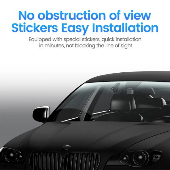 Car Android Navigator USB HD 720P 170° DVR Driving Recorder Media Comes with ADAS Driving Assistance Function Recorder Night
