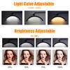 45W Half-moon Shaped Floor Fill Light LED Video Light 3000K-6000K Adjustable Brightness with Max.