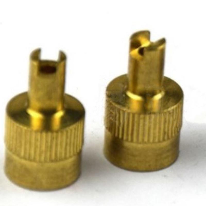 Медная прорезная головка, крышка штока клапана, автомобиль, мотоцикл, колесо клапана, крышка Valvol