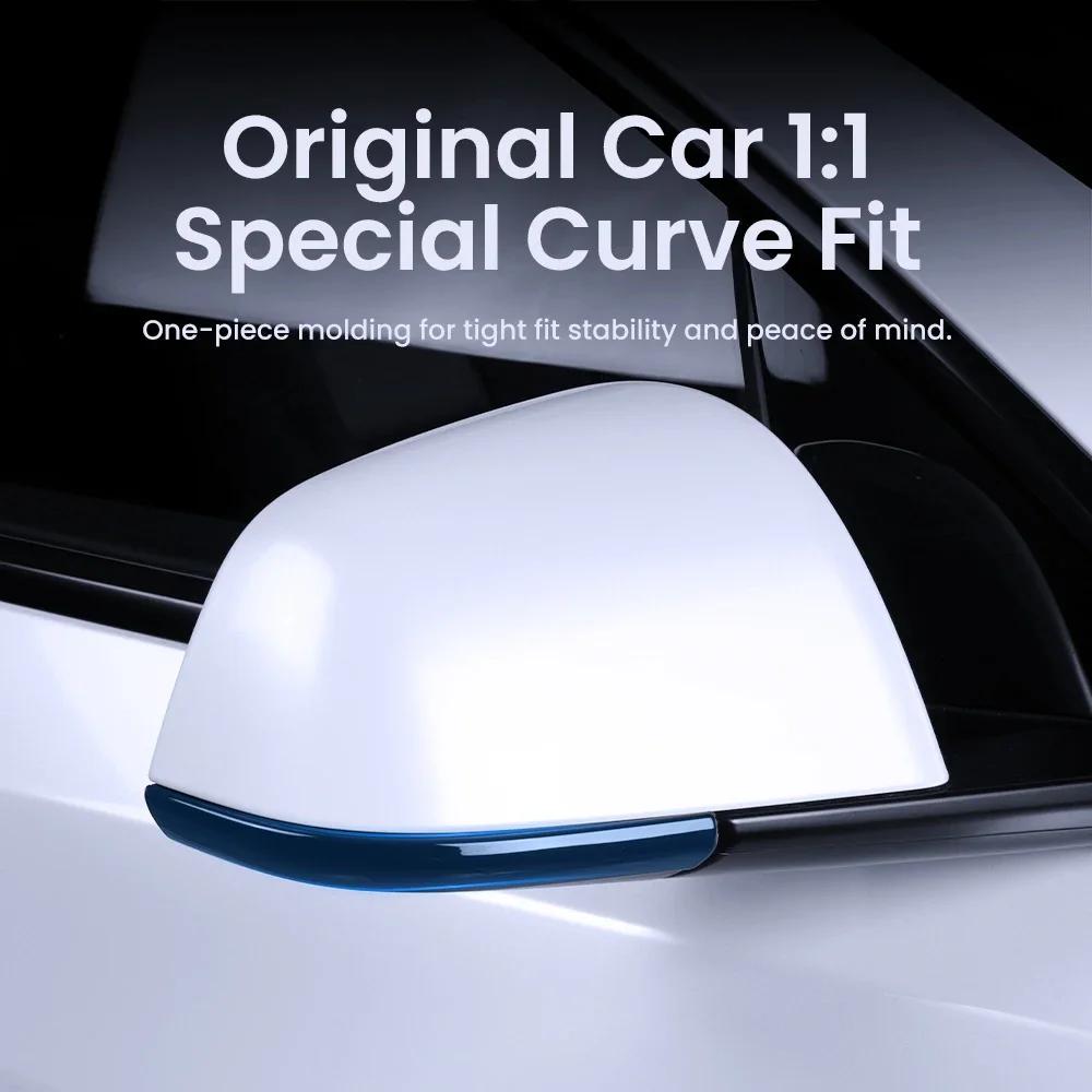 YZ Защита зеркала заднего вида для автомобиля Tesla для Tesla Model Y Model 3 Защита зеркала Автомобильная противоударная полоса Автомобильный аксессуар