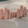 Art Wearing Nail Handmade Ice Nude Pure Highgrade Sense Of Temperament Nail