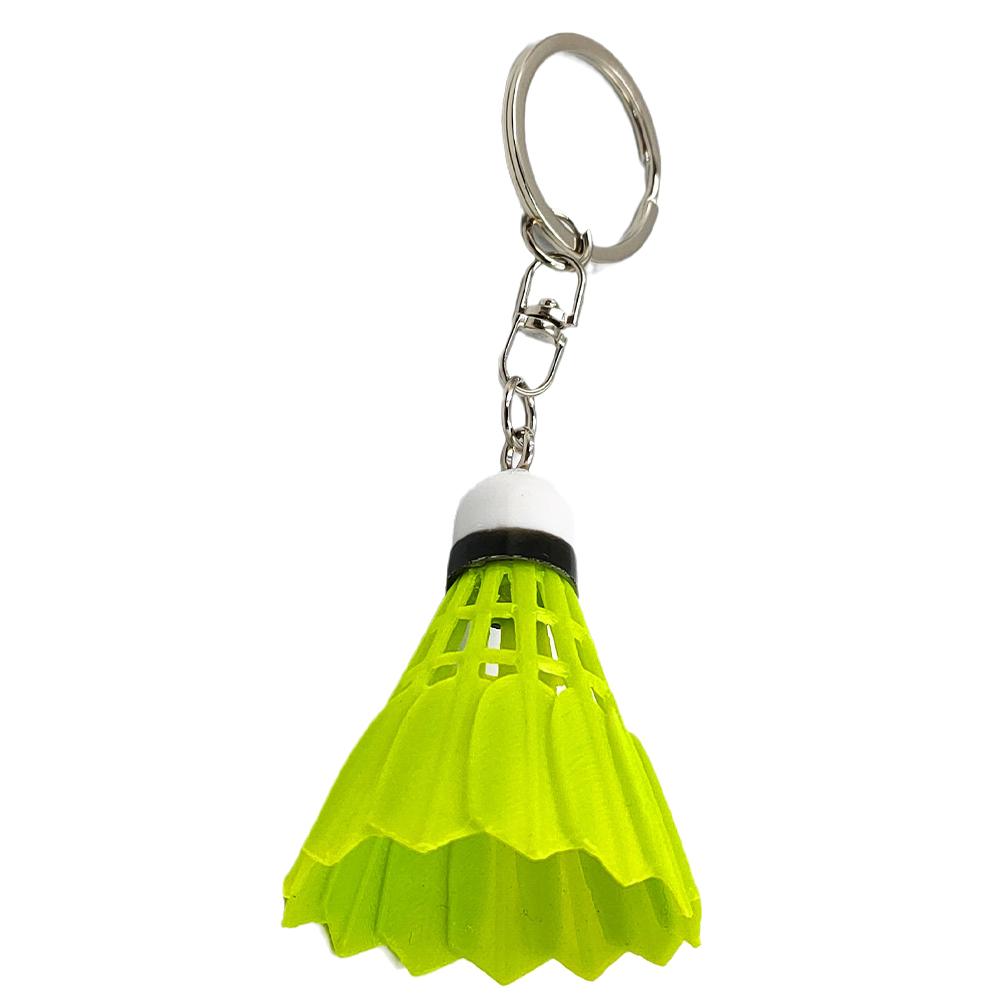Mini Simulation Badminton Keychain Pendant Sports Ornaments Gift Small Keychain C6G1