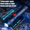 Type-C Charging Outdoor Strong Light Led Flashlight Portable Mini Torch Rechargeable Long Range Brightness Flashlights