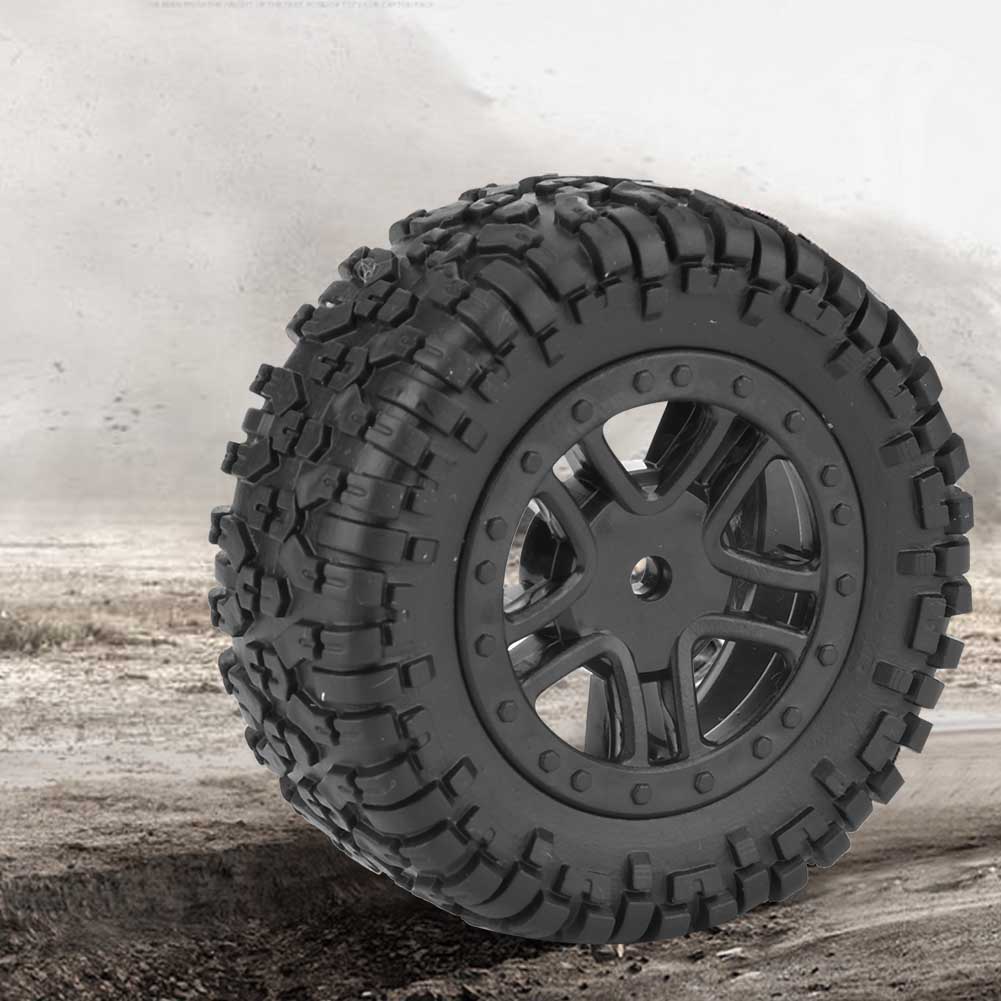 2 шт. PXtoys RC Truck Tire Wheel Шина со ступицей для модели автомобиля 9301 1/18