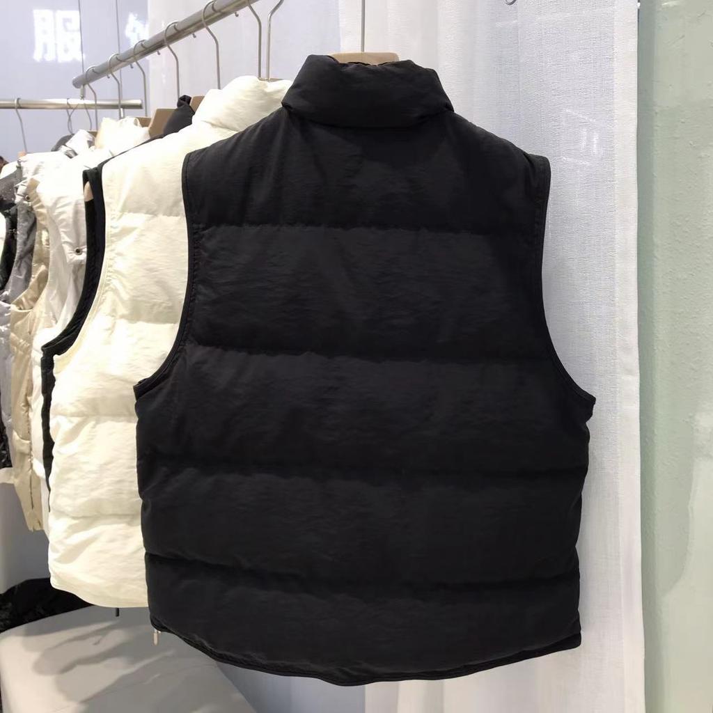 Осенний новый продукт легкий пуховый жилет женский короткий стоячий воротник пуховик женский пуховый жилет женская верхняя одежда