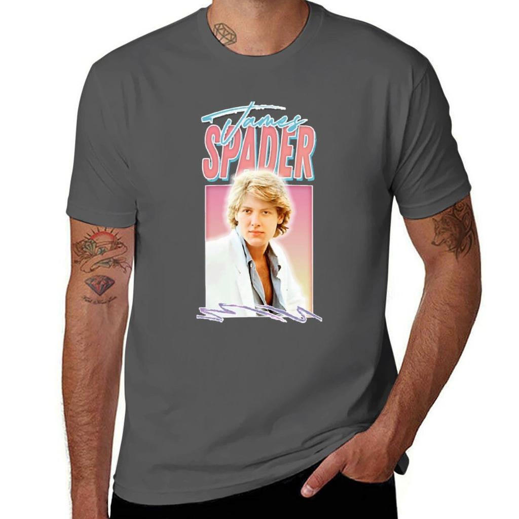 Music Vintage James Cute Spader For Unisexs Unisexs Tshirt Classic Crew Neck Cotton Tshirt