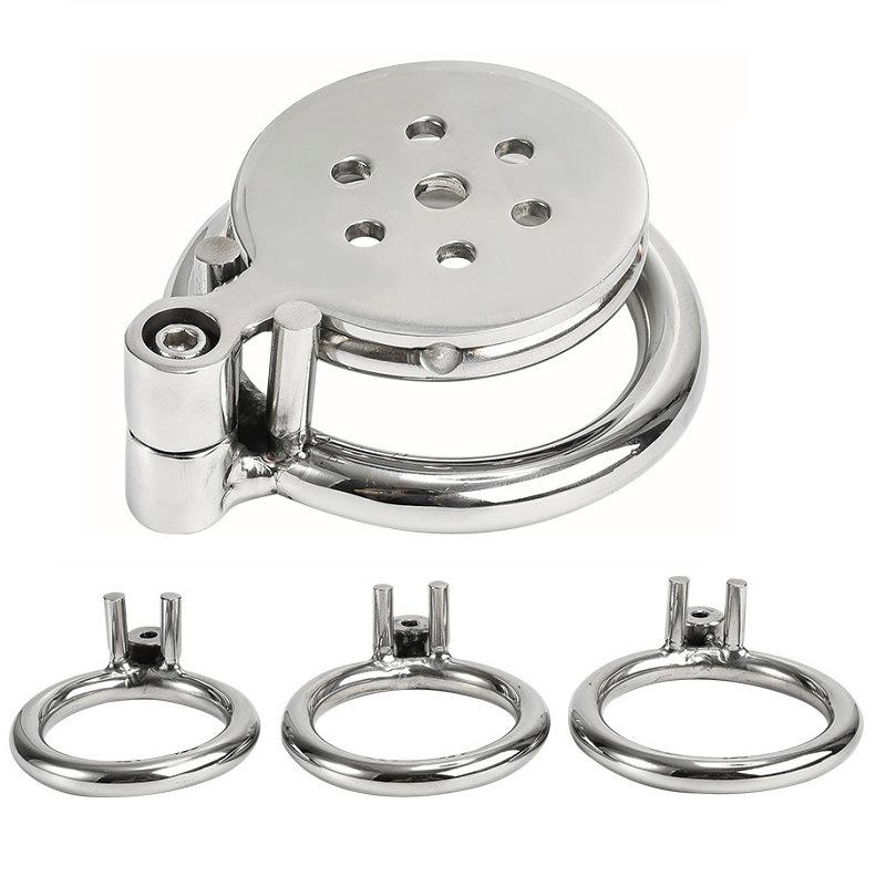 Металлическая мужская клетка для птиц, кольцо-замок целомудрия, артефакт, товарищ, SM, собака, раб, связывание, обучение, взрослый секс-продукт