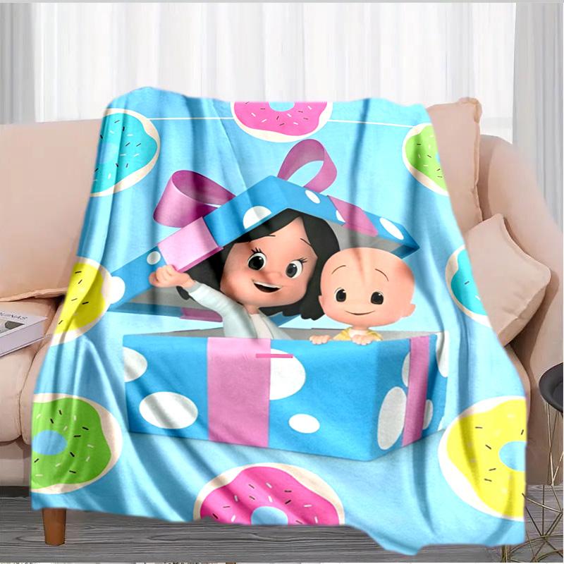 Cleo And Cuquin Blanket Suitable for Sofas, Beds, Offices, And Camping - Perfect Gift for Halloween Christmas
