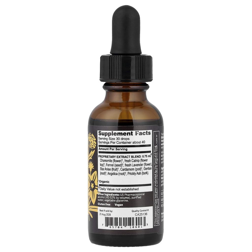 Herbs Etc. Ежедневный травяной биттер, 30 мл (1 жидкая унция)