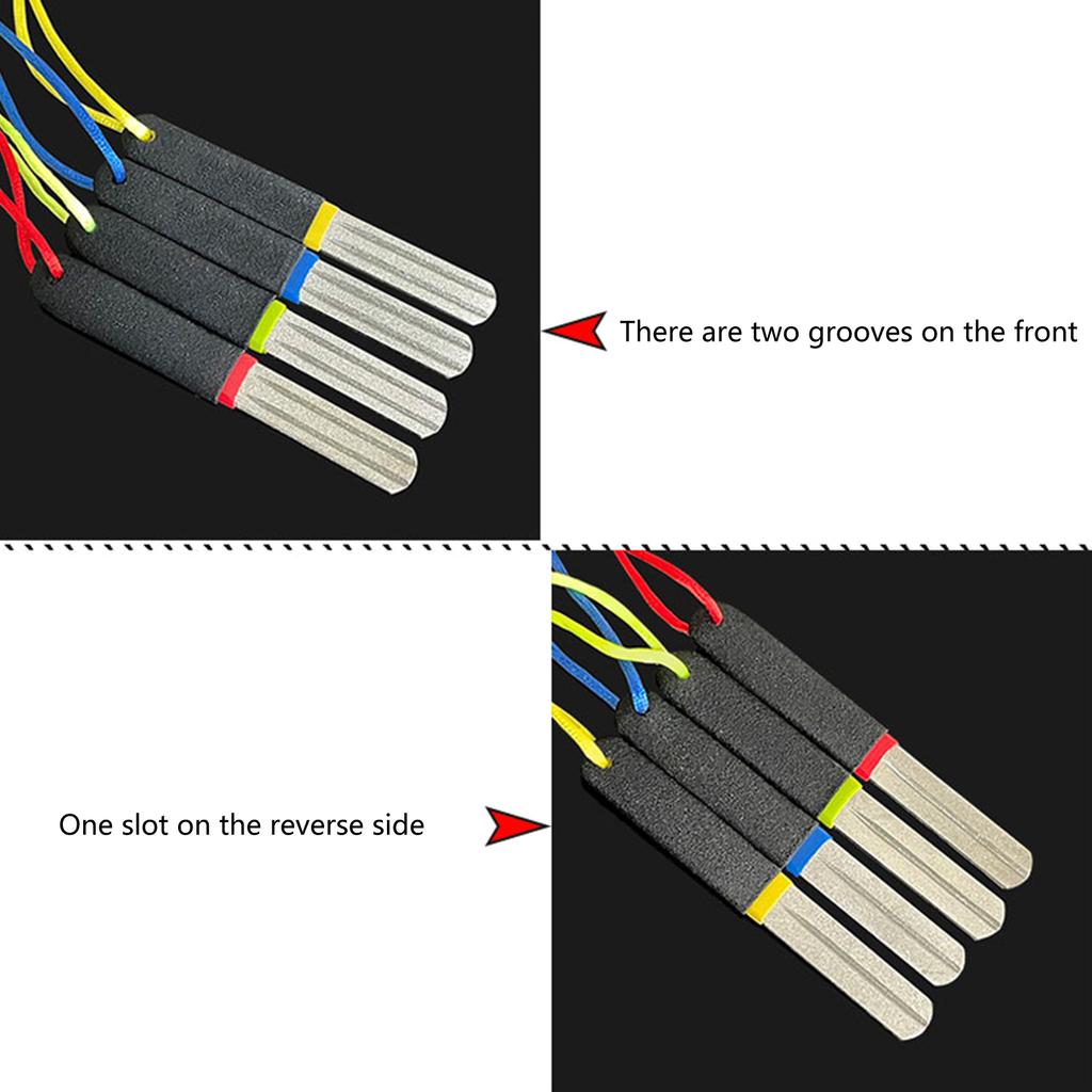 Hook Sharpener Hook File for Fishing Hook Diamond File Sports Fishing Hook File with Handle Portable Hook Fish Hook File