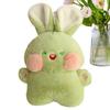 Funny Joy Fruit Bunny Plush Toy Stuffed Animals Cute Carrot Strawberry Turn Into Rabbit Plush Toy Kids Birthday Christmas Gift