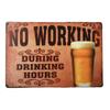 Beer Metal Tin Sign Cafe Bar Pub Club Man Cave Party Vintage Decoration Posters Home Kitchen Wall Decor Art Painting Plaque