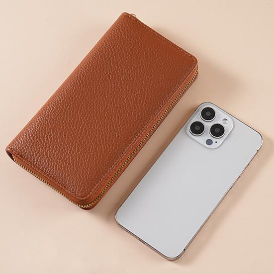 Женский кошелек на молнии, большой емкости, длинный, клатч для кредитных карт и наличных