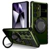 Ударопрочный бронированный чехол для Samsung Galaxy S25 S24 S23 S22 S21 Ultra Plus FE S25Ultra S24Ultra Для Magsafe Беспроводная зарядка Чехол