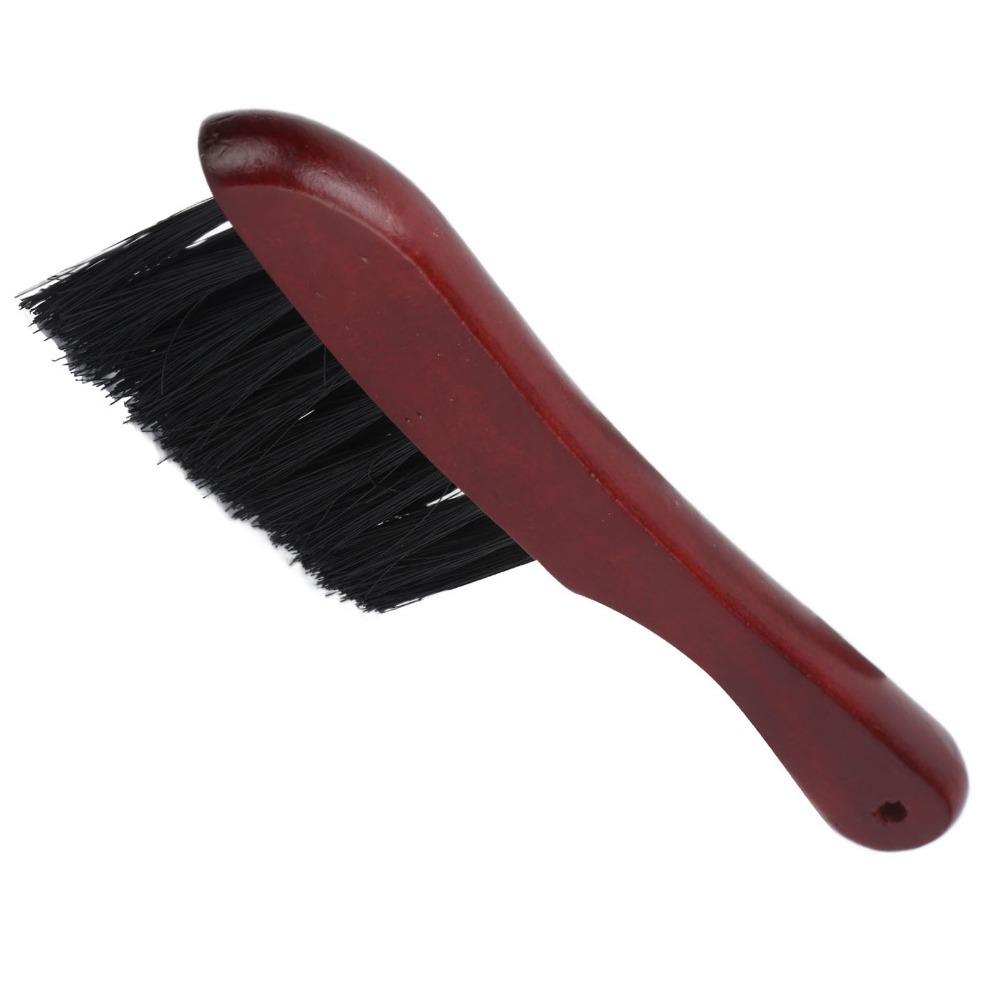 Wood Handle Billiard Table Brush Curved Handle Snooker Table Brush For Billiard Table
