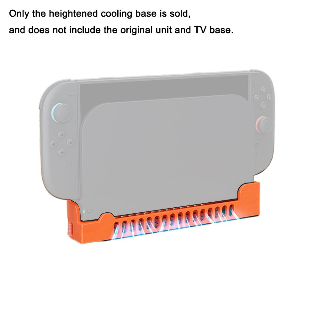 Heat Dissipation Base For Switch 2 Host Cooling Fan Base NGC HUB Expansion NS 2 Large Wall Bracket For Gaming Consoles