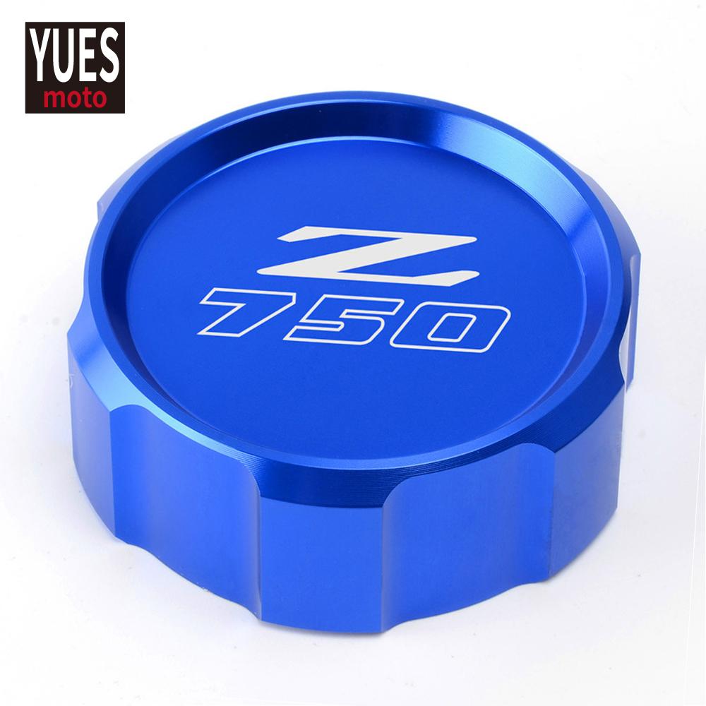 Аксессуары для мотоциклов, красная передняя и задняя крышка главного резервуара цилиндра для Kawasaki Z750 Z 750 2007-2012 2008 2010