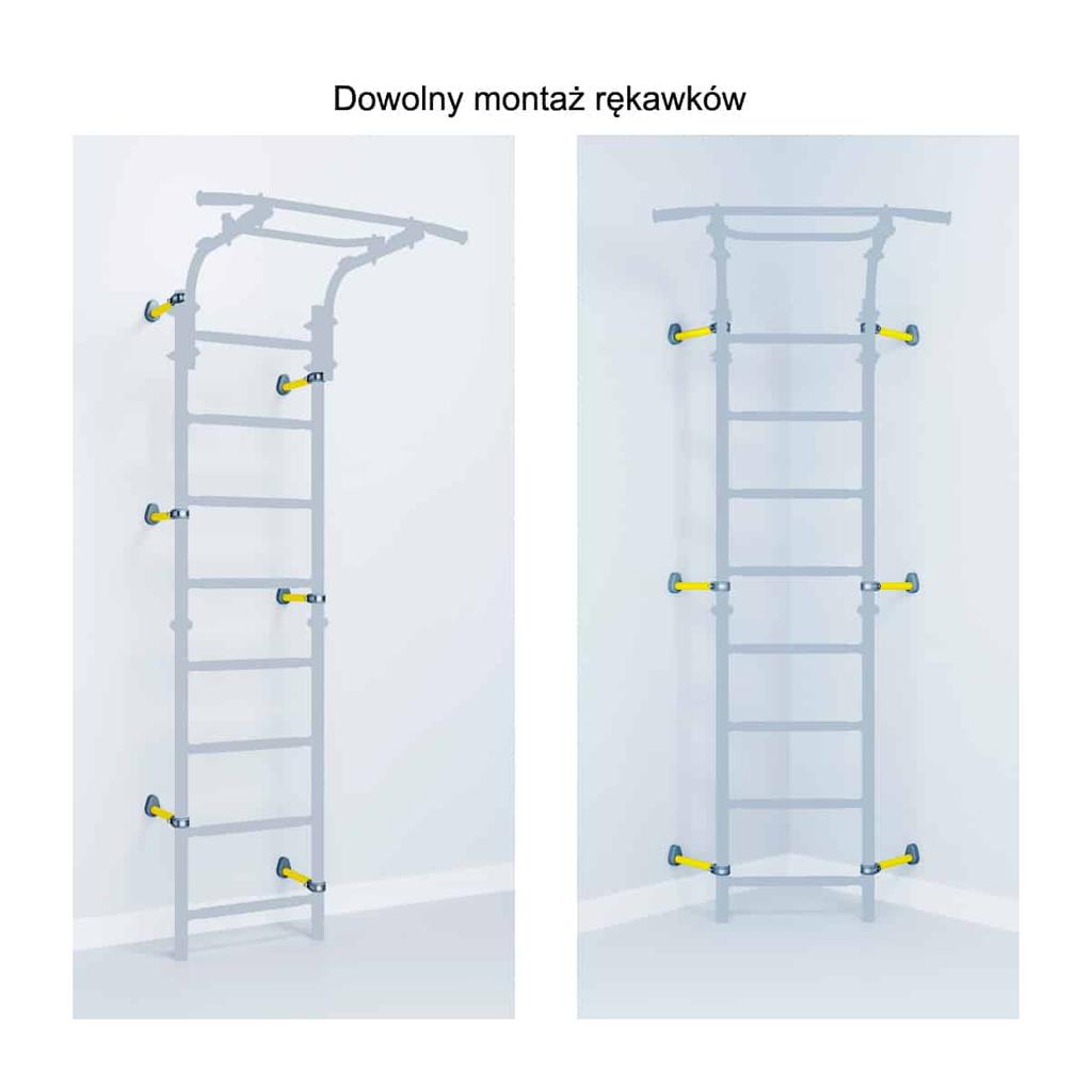 Wall Bars Comet Next 1 - White