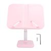 Adjustable Book Holder with Page Clips Multi Angle Adjustment Aluminum Children Reading Stand for
