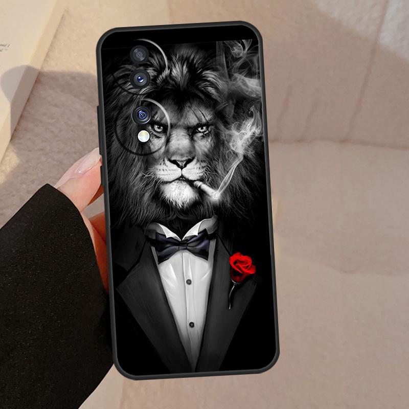 Мужской костюм рубашка галстук для Honor 90 70 50 Lite Magic 5 Pro 8X 9X чехол для телефона Honor X8a X9a X7a X6a X9 X7 X8 X9b