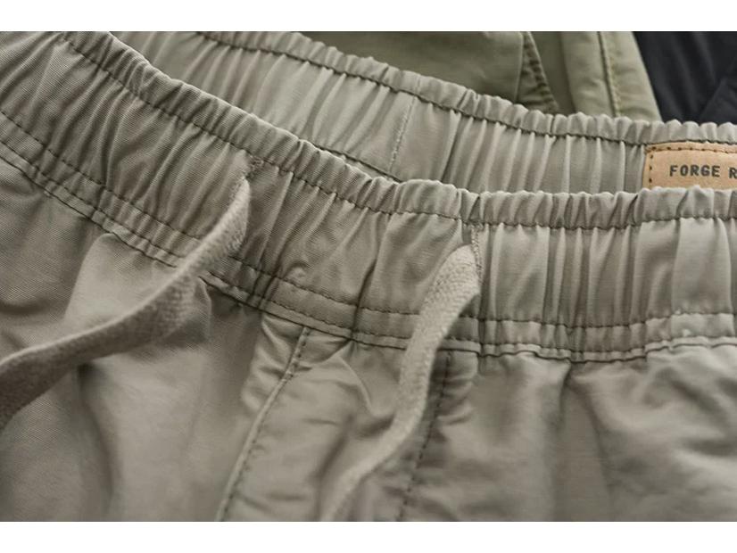 Летние шорты Urban Men's Breathable с эластичной талией — универсальные, легкие, свободного кроя