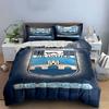 "NK Osijek Logo with Blue Background" Print Bedding Set Duvet Cover Pillowcases (1* Duvet Cover 2* Pillowcases Do Not Include Comforter)