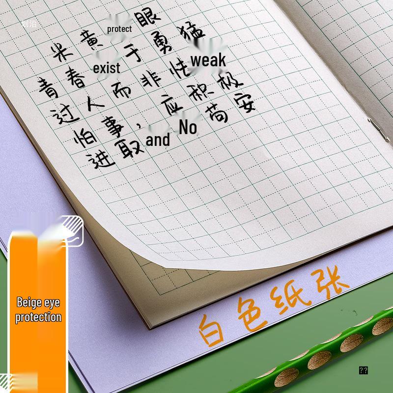 Standard Unified Workbook for First & Second Grade Elementary Students: Tianzige Calligraphy Practice Book