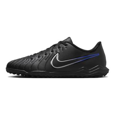 Tiempo Legend 10 Club Круглый логотип TF (Резиновые шипы) Футбольные бутсы для твердого грунта и искусственной травы Мужские футбольные бутсы Черные DV4345-040
