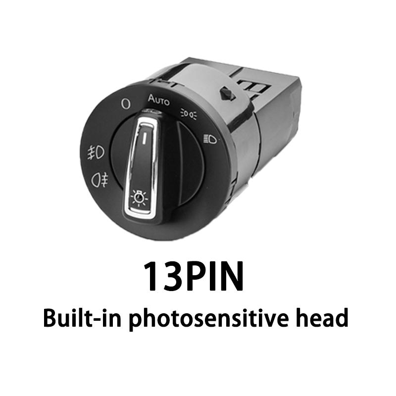 Автоматический переключатель фар 10PIN 13PIN противотуманные фары для Volkswagen Golf MK4 Jetta Passat B5 Bora Polo аксессуары для автомобильного освещения