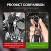 For Mitsubishi Aluminum Alloy Car Styling Keychain Emblems Keyring Key Decoration Ring Outlander Lancer L200 ASX Pajero Grandis
