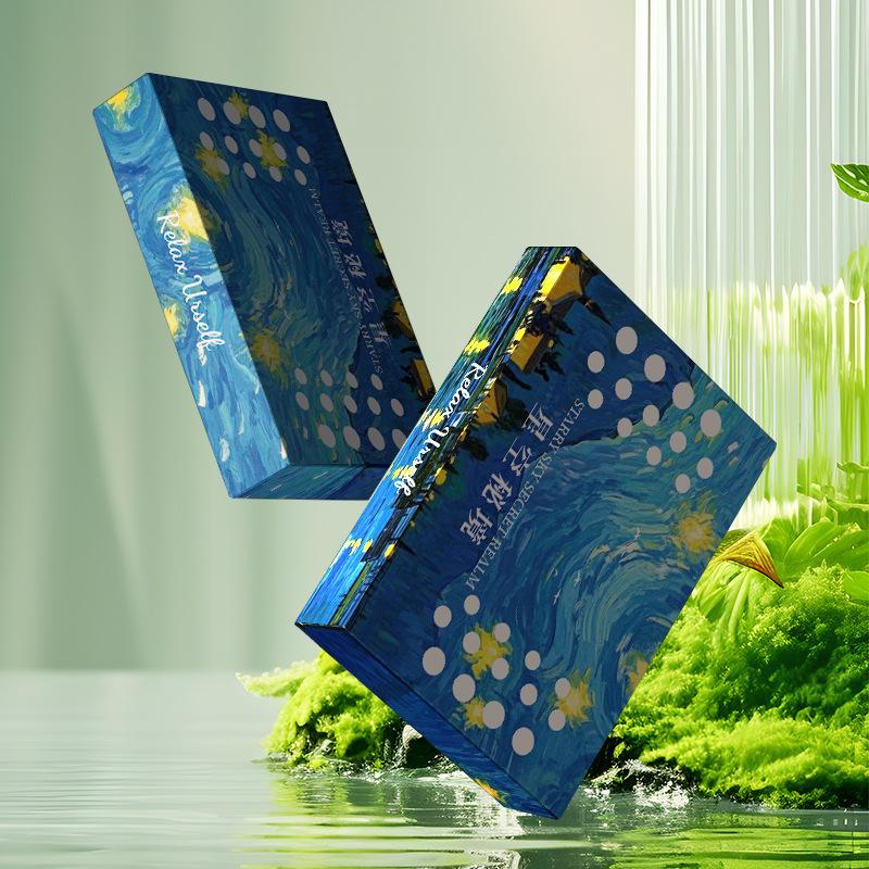 Ароматерапевтические восковые кубики для автомобиля и дома - Скрытый освежитель воздуха и твердые духи для ванной комнаты, спальни и автомобиля