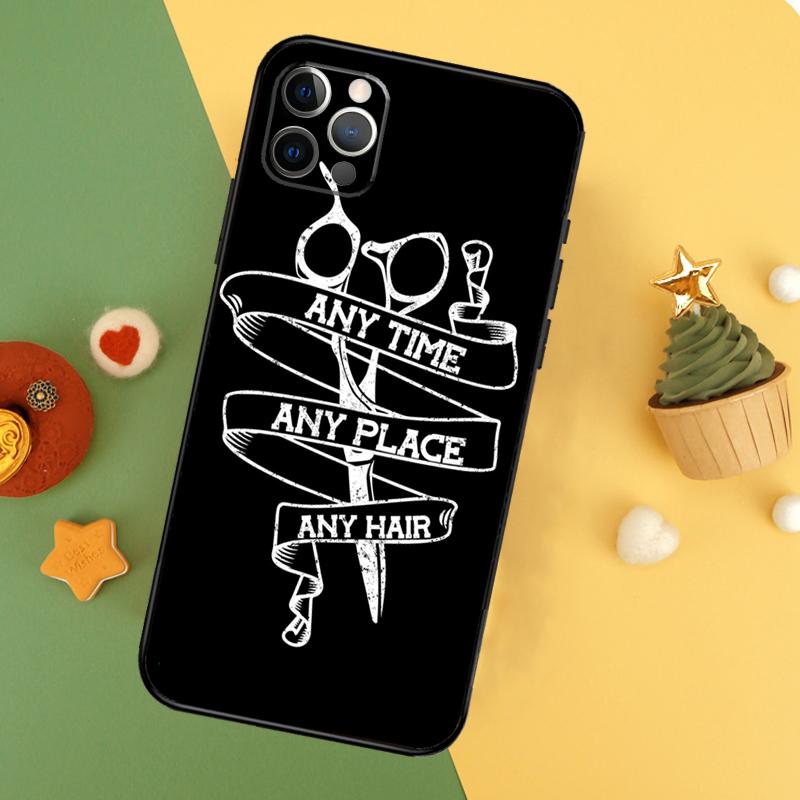 Парикмахерские Ножницы Парикмахера Чехол для Телефона Для iPhone 17 16 14 13 12 11 15 Pro Max 12 13 Mini 16E 17 Air Ударопрочный Чехол