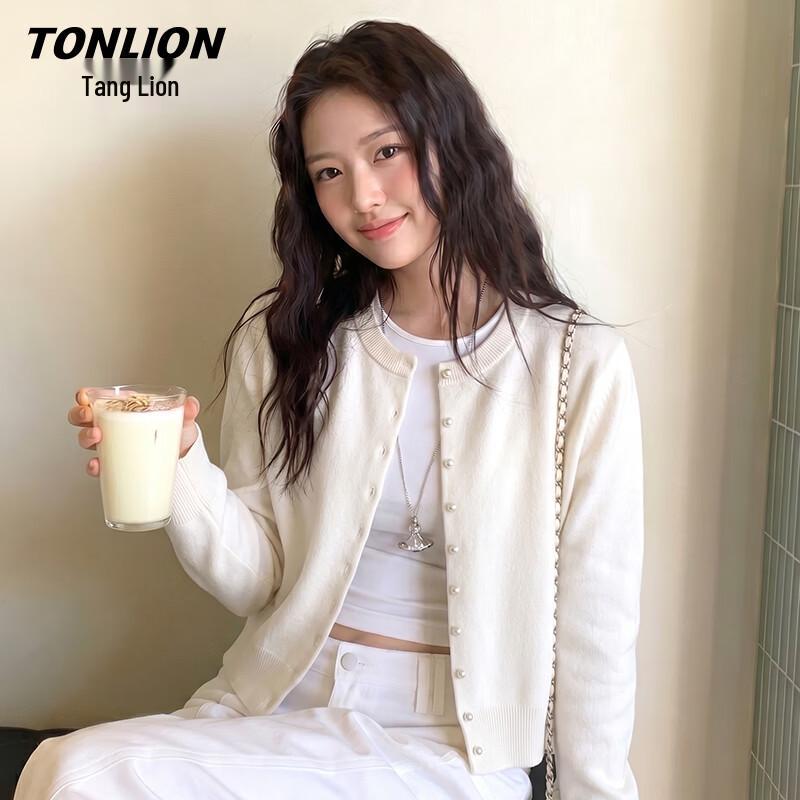Универсальный вязаный кардиган для женщин TonLion