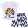 Summer Baby Boys Outfits Short Sleeve Cartoon Printing Casual Tops Printed Short Pants 2pcs Sport Suits