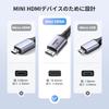 UGREEN HDMI Mini HDMI кабель-переходник HDMI Mini HDMI адаптер-переходник 8K Mini HDMI кабель 2M Связь Подходит для мобильных устройств Тип A Male to Mini