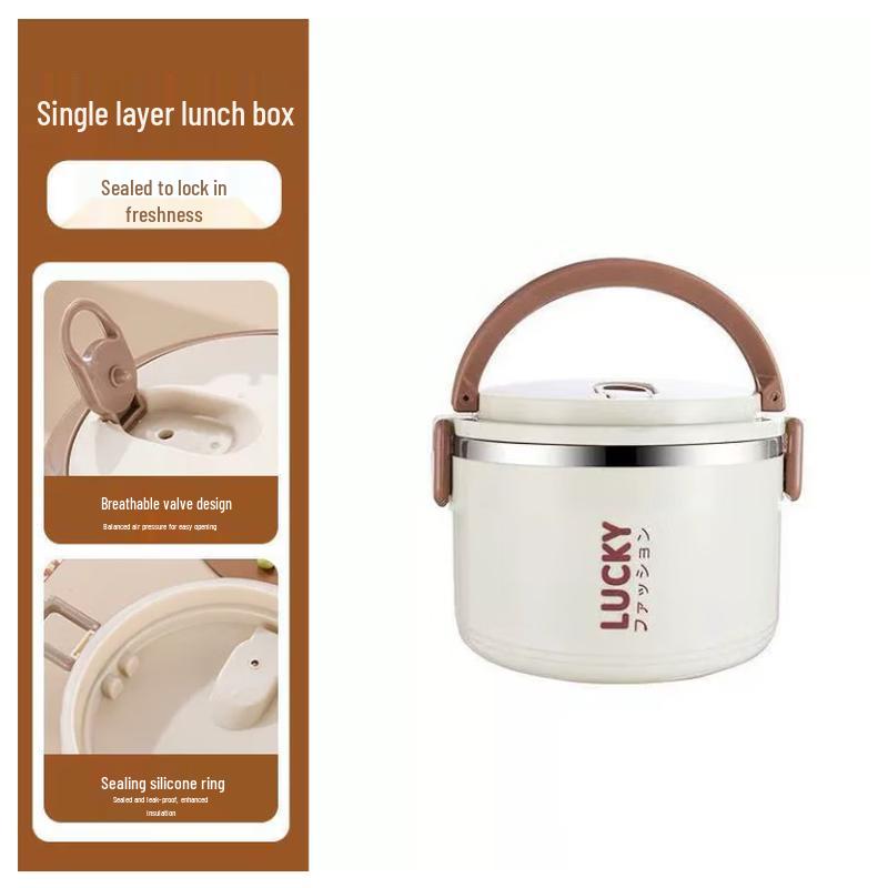 LUCKY Insulated Portable Lunch Box