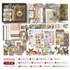 140 pcs Vintage Butterfly theme Gift set Collage stickers Scrapbooking Material handmade Diary Album  Junk Journal Supplies