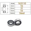 Sealed Chrome Steel Flower Drum Bearing Bicycle Bearing 163110-2RS Ball Bearings Bottom Bearing