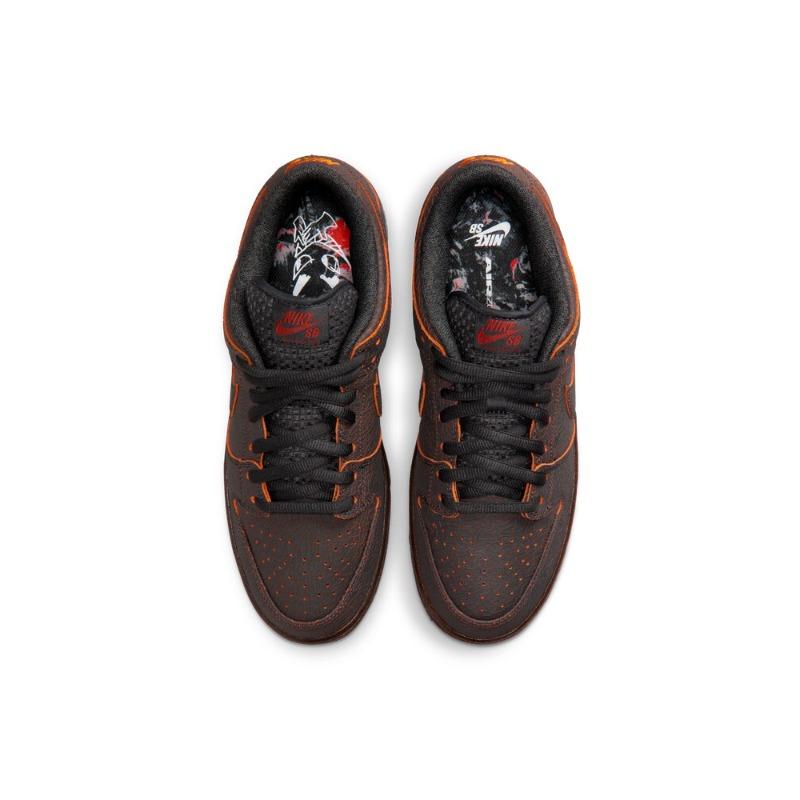 Nike Мужские зимние новые кожаные кеды для скейтборда NIKE SB DUNK LOW HV1668 с резиновой подошвой, низкие