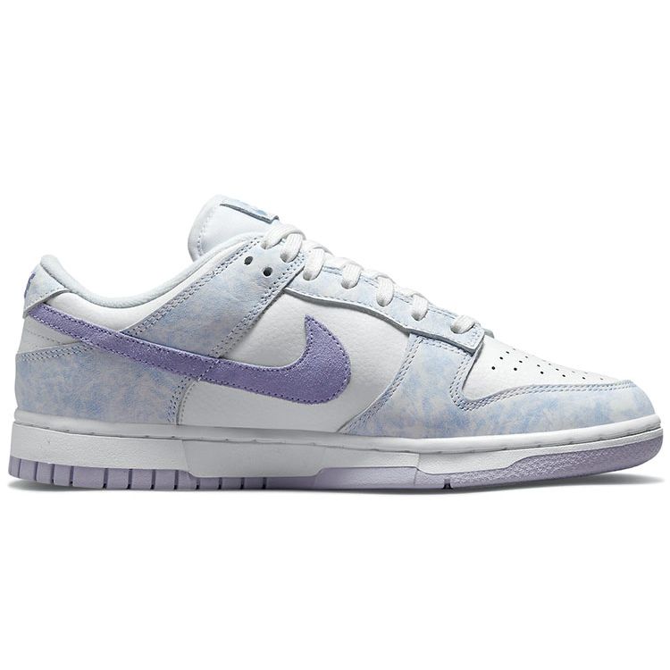 Nike Dunk Low OG Purple Pulse Женские кроссовки белые DM9467-500