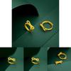 Sophisticated Gold Plated Butterfly Knot Ring For Women Perfect Fashion Accessory