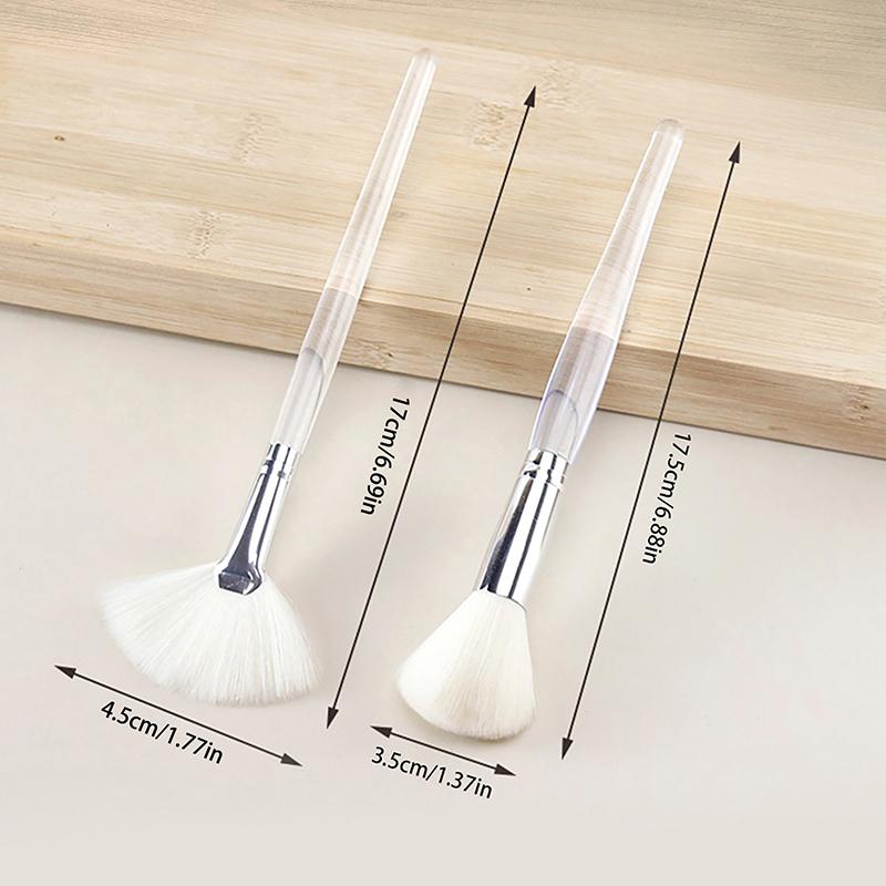 Щетка для очищения лица, мягкие волосы, массажная щетка для лица, щетка для мытья лица, щетка для маски, портативный инструмент для ухода за кожей