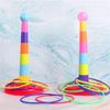 Early Education Ferrule Stacked Toys Interactive Hoop Ring Toss Toys New Throw Circle Game  Gifts