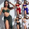 European and American Three-Piece Bikini Split Women's Swimsuit