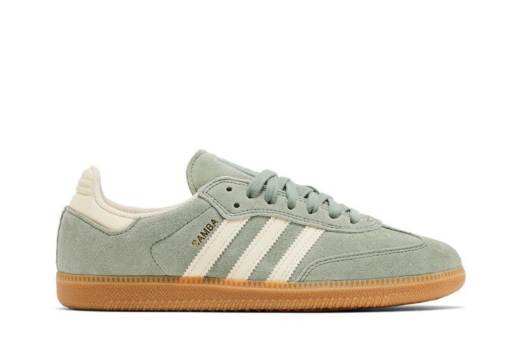 adidas Самба Серебряный Зеленый Чудесный Белый