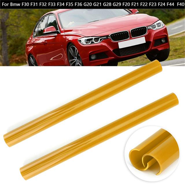2Pcs Car Grill Bar V Brace Style Front Grille Trim Strips Cover Frame Stickers For BMW F30 F10 F20 F11 F31 F07 F32 F33 F34 F36