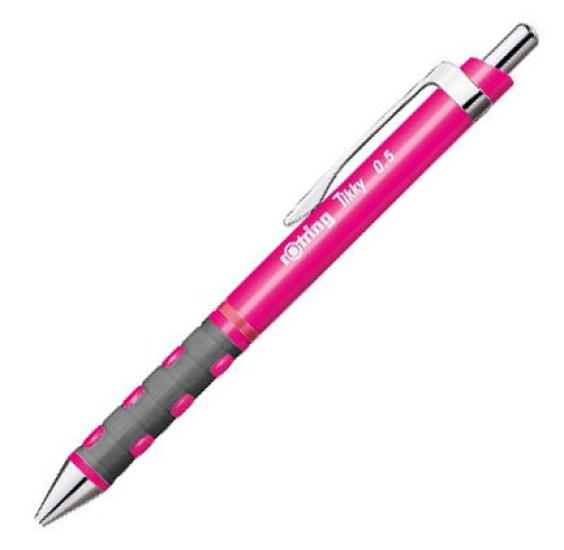 Шариковая ручка Tikky неоново-розового цвета Rotring! ручка!