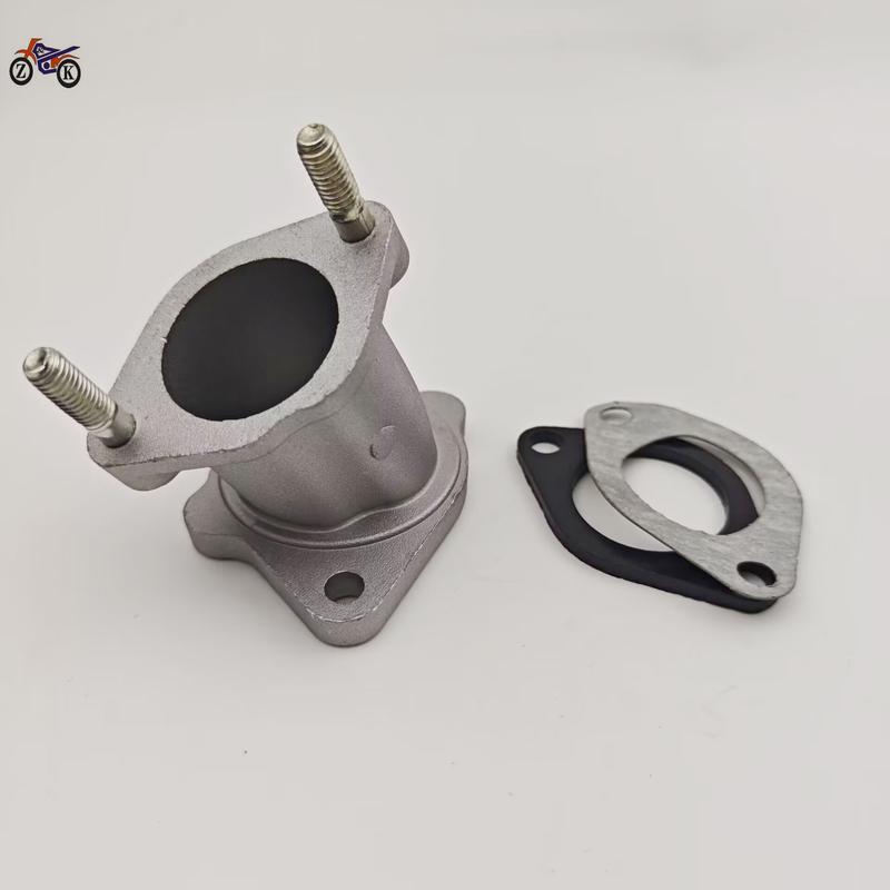 29mm Silver Carburetor Intake Manifold Pipe with Gasket for QJ125 CG125 Motorcycle Pit Dirt Bike